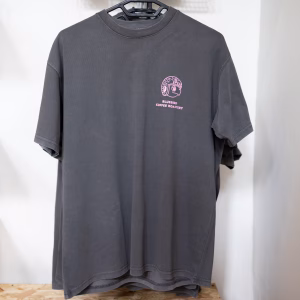 Boxy Fit Black Pigment Radical Tee